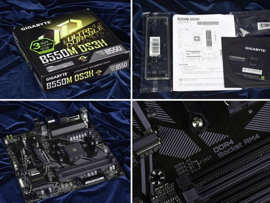 Gigabyte B550M DS3H review 3900x Motherboard 2023
