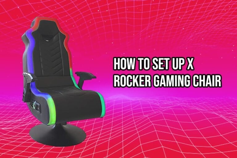 How to Set Up X Rocker Gaming Chair 2023