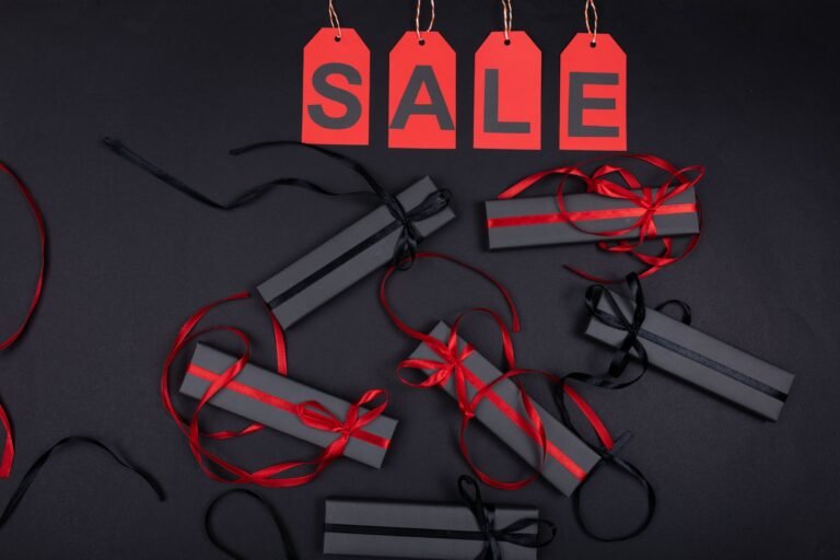 Black Gifts on Black Surface