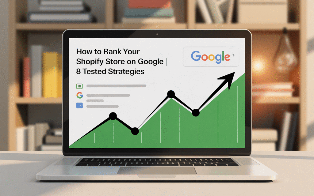 how to rank shopify website in google