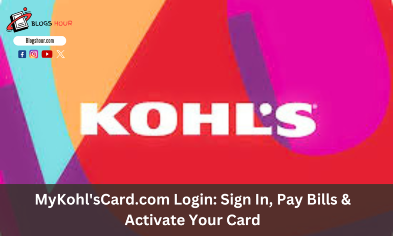 MyKohl'sCard.com Login: Sign In, Pay Bills & Activate Your Card